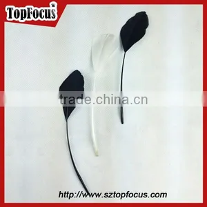Fashion Factory Prices Wholesale Prime Quality Dyed Goose Wing Feather thumbnail-2