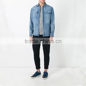 China Wholesale Long Sleeve Man Shirt Latest Shirt Designs for Men Custom Man Shirt thumbnail-4