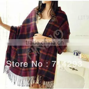Fashion Women's Knitting Collar Wraps Fur Hooded Scarf 8150 thumbnail-1