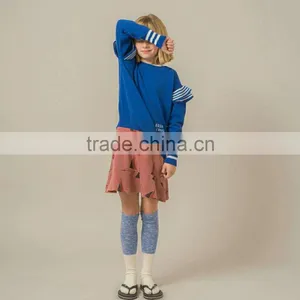 S17681A Autumn Knitted Pattern Kids Pullover Sweater For Kids thumbnail-1