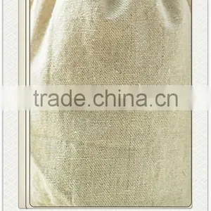 Wholesale Jute Cotton Small Drawstring Bags thumbnail-5