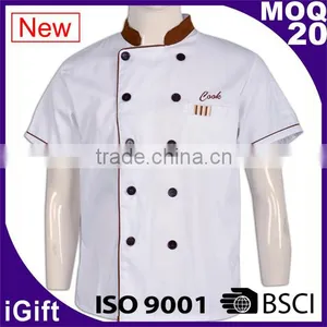 Soft Touch 100%Cotton Chef Kitchen Uniform Fabric thumbnail-1