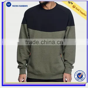 Custom Crew Neck Loose Blank Hoodie&sweatshirt for Men thumbnail-1