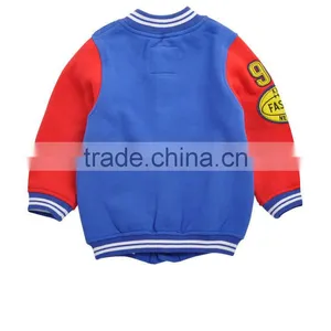 2017 Fashion Soft Long Sleeve Boy Baby Jacket Boy Baby Baseball Coats thumbnail-4