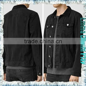 Spring Autumn Fashion Man's Long Sleeves Regular Fit Denim Jackets Plus Size thumbnail-3