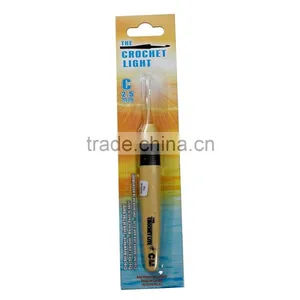 Custom C2.5mm 15.6x1.6cm Crochet Hook With Led Light thumbnail-1