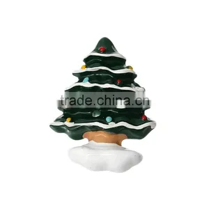 Wholesale Christmas Tree Two Holes Resin Button for Making Jewelry thumbnail-2