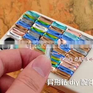 Crystal Glass Flat Back Rhinestone thumbnail-6