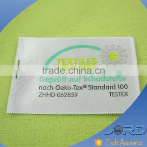 OEM & ODM Satin Woven Label T-shirt thumbnail-1