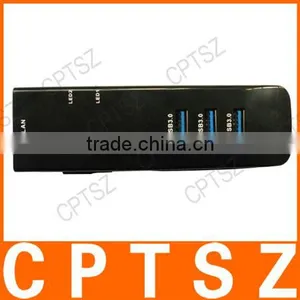 3-Port USB Hub 3.0 5Gbps High Speed With 1 RJ45 Gigabit Ethernet Lan Network Adapter thumbnail-1