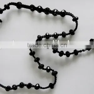 Cross Pendant Leather Necklace thumbnail-1
