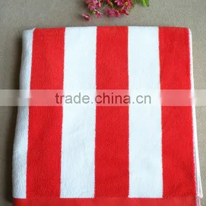 100% Combed Cotton Striped Bath Towels thumbnail-3