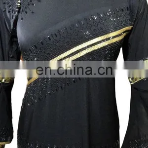Designer Collections Dubai Burkha With Diamond Stone Work / Casual Daily Occasion Wear Abaya For Women (dubai Abaya 2017) thumbnail-2