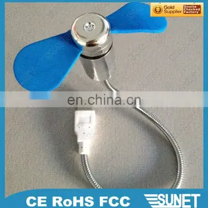 SUNJET 2017 New Products Novelty Items Cartoon Usb LED Mini Fan thumbnail-2