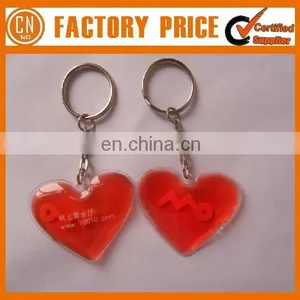 Customized Logo OEM Designed Liquid Keychain thumbnail-3