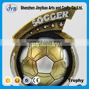 Creative Design Resin Material Souvenir Football Soccer Match Trophy thumbnail-3