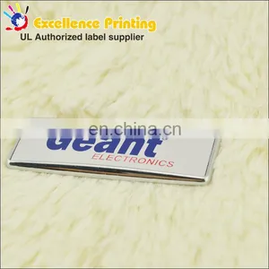 Permanent Adhesive Metal Label thumbnail-3