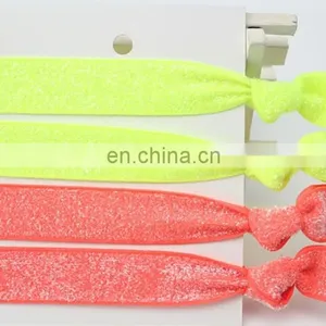 Frosted Glitter Elastic Hair Ties thumbnail-1