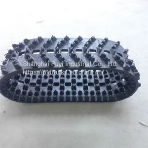 Snowmobile Rubber Track, Snow Blower Rubber Track, Snowcat Rubber Track 255*73*35 thumbnail-4