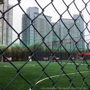PVC Coated Galvanized Chain Link Wire Mesh Used Chain Link Fence thumbnail-4