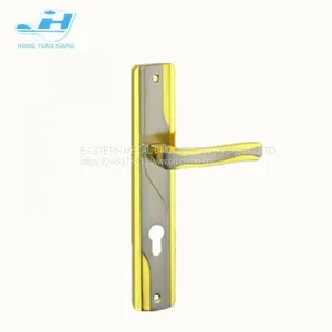 SN/GP Steel Lever Handle Mortise Lock Door Handle With Cylinder Hole Used in Wooden Door or Bathroom thumbnail-3