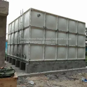 GRP FRP SMC Insulation Sectional Panel Water Tank thumbnail-5