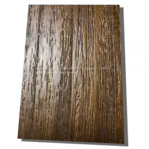 2019 New Design Luxury Deep Embossed Veneered Mdf/furniture Board/ for Door Skin thumbnail-1