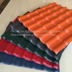 All Kind of Color Synthetic Resin Tile UPVC Tiles Used for Roof thumbnail-1