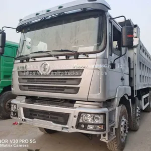 Used SHACMAN 8x4 Dump Truck Second Hand SHACMAN TIPPER Truck thumbnail-1