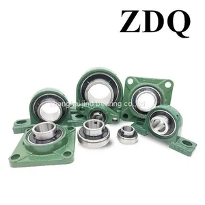 ZDQ Brand Pillow Block Bearing UCF305,UC305, F305 NSK Insert Ball Bearing With Housing thumbnail-1