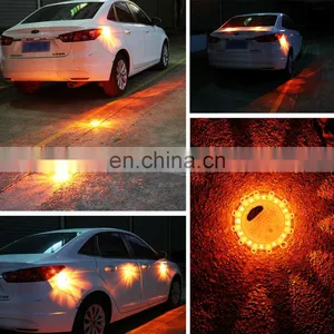 Portable Magnetic LED Road Flares Flashing Roadside Emergency Lights For Road Safety thumbnail-6