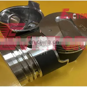 for Mitsubishi S3L-2 S3L2 Gasket Bearing Valve Pump Conrod Piston Liner Kit thumbnail-2