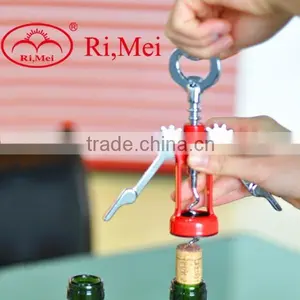Family Easy Use Stainless Steel Wine Opener With Color thumbnail-4