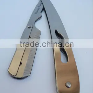 New Barber Salon Straight Razor - Full Metal Stainless Steel Razor thumbnail-1