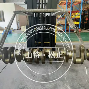 Crankshaft 6735-01-1310 for Komatsu 6D102 Engine WA200-5 WA250-5 WA320 Wheel Loader SA6D102E thumbnail-3