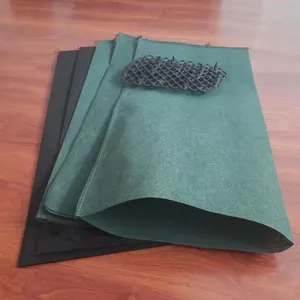Ecological Straw Cloth Flame Retardant Non - Woven Waterproof Non - Woven Cloth Without Anti - UV Three in One Green Non - Woven Cloth thumbnail-4