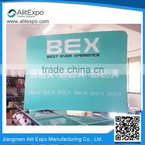 8ft & 10ft Aluminum Frame Portable Background Stands, Tension Fabric Display Stand thumbnail-6