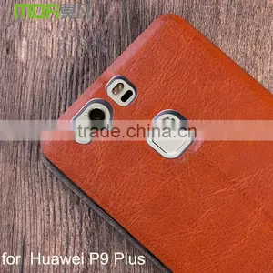 New Arrival! MOFi Case Leather Housing for Huawei P9 Plus, Mobile Phone Coque Flip Back Cover for Huawei P9 Plus thumbnail-1