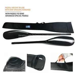 2 Pieces Aliminium Adjuster Adjustable 100% Carbon Fiber Kayak Paddle Wing With Oval Shaft thumbnail-4