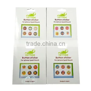 Sale Cartoon Home Button Stick for Iphone Ipad thumbnail-1
