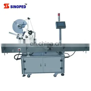 Full Automatic Flat Top Labeling Machine/Hot Selling Labeler For Glass Round Bottles thumbnail-5