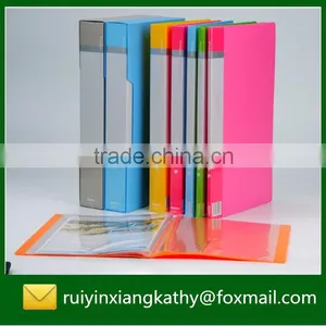 Hard Cover Wholesale Plastic Display Book thumbnail-2