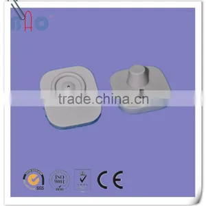 EAS High Quality Plastic Flat Head Mini Square Security RF Tag thumbnail-1