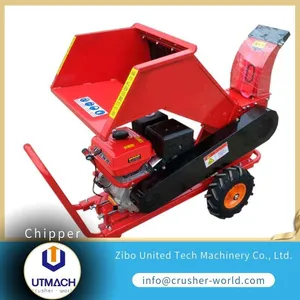Diesel Mobile Wood Chipper Machine thumbnail-3