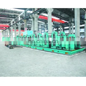 Nanyang High Efficiency Mill Finish Aluminum Tube Carbon Steel API ERW Pipe Tube Mill Workshop thumbnail-5