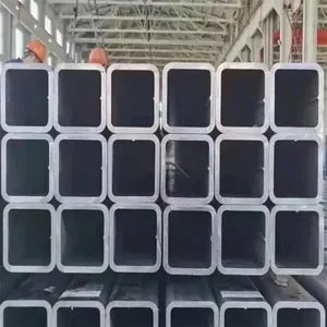 Customized Gas And Oil Api5l Grb Seamless Black Steel Pipe Precision Square Seamless Steel Pipes With Q235 Q345 Steel thumbnail-2