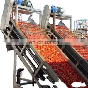 Factory Tomato Pulper Evaporator Sterilizer Making Machine Canned Ketchup Processing Plant Tomato Sauce Paste Production Line thumbnail-1