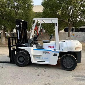 Second Hand Imported Original Toyota FD30TCM Electrical Stacker Truck Komatsu Forklift for Sale thumbnail-4
