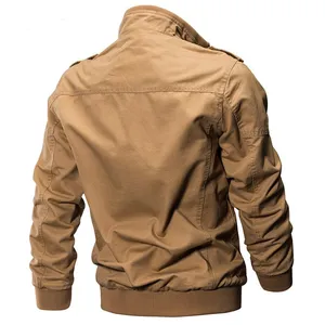 Denim Fashion Color Casual Sports Windproof Men's Long Sleeves Loose Jacket thumbnail-2
