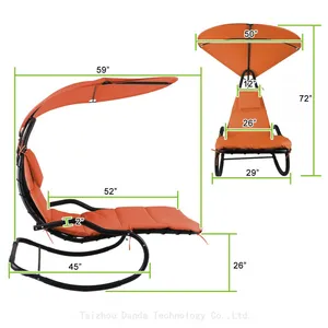 Rocking Chair Indoor/Outdoor Leisure Swing Hanging Chair thumbnail-2